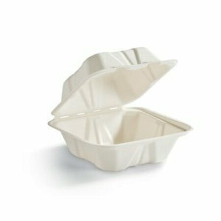 HUHTAMAKI CHINET Chinet CLAM6 Small Clamshell 6x6x3, 100PK 68001